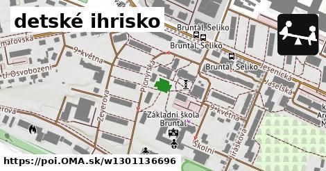 detské ihrisko