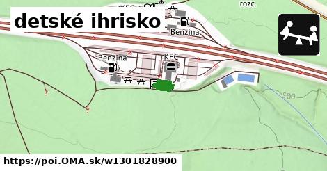 detské ihrisko