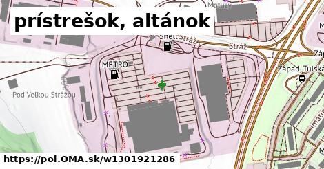 prístrešok, altánok