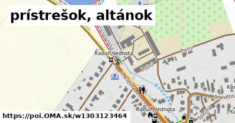 prístrešok, altánok