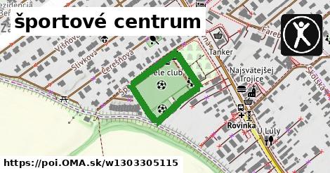 športové centrum