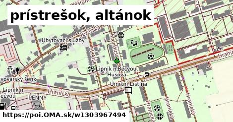 prístrešok, altánok