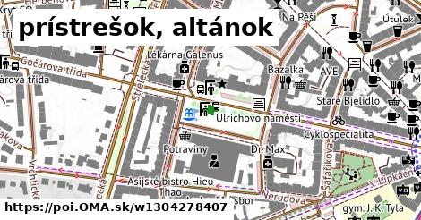 prístrešok, altánok