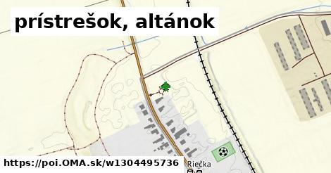 prístrešok, altánok