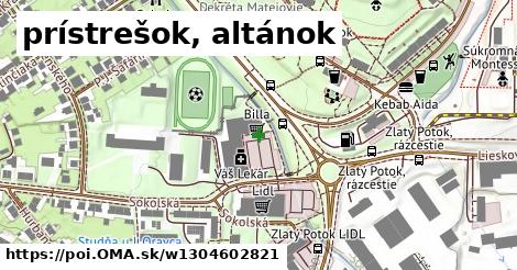 prístrešok, altánok