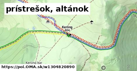 prístrešok, altánok