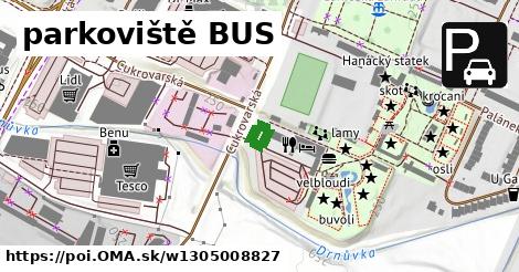 parkoviště BUS