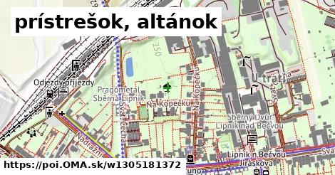 prístrešok, altánok