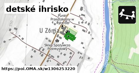 detské ihrisko