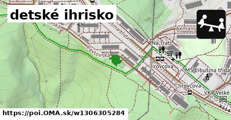 detské ihrisko