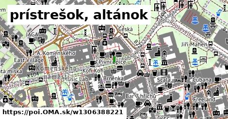 prístrešok, altánok