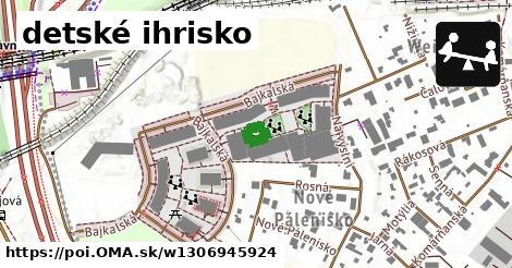 detské ihrisko