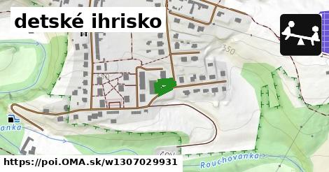 detské ihrisko