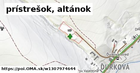 prístrešok, altánok