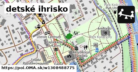 detské ihrisko