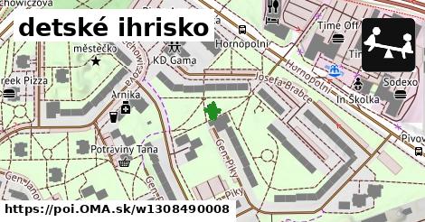 detské ihrisko