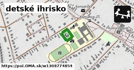 detské ihrisko