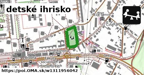 detské ihrisko