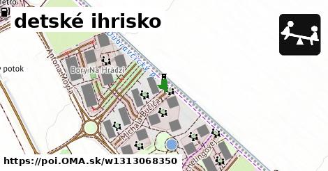 detské ihrisko