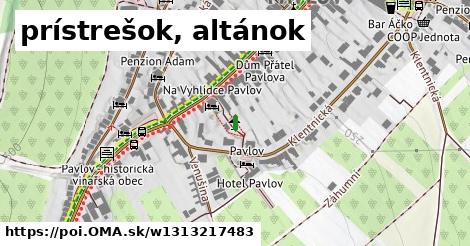 prístrešok, altánok