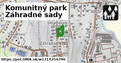 Komunitný park Záhradné sady