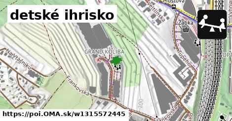 detské ihrisko