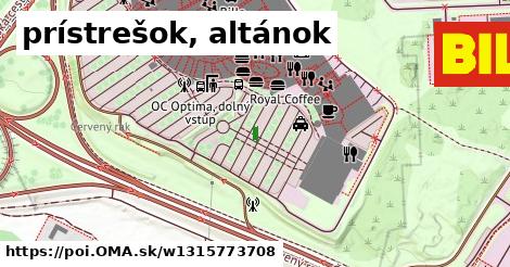 prístrešok, altánok