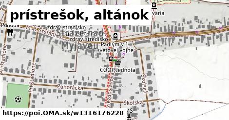 prístrešok, altánok