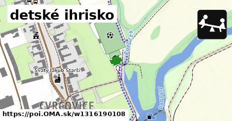 detské ihrisko