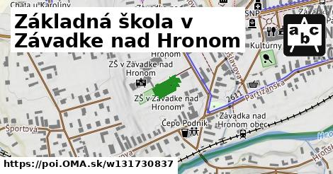 Základná škola v Závadke nad Hronom