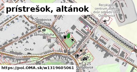 prístrešok, altánok