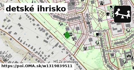 detské ihrisko