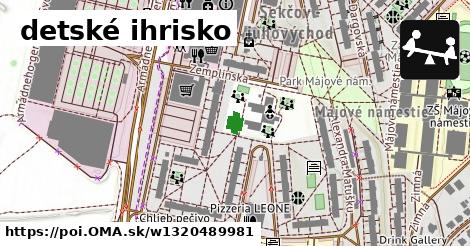 detské ihrisko