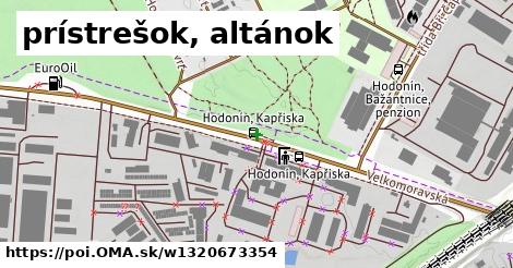 prístrešok, altánok