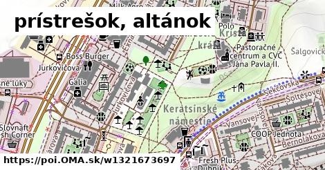 prístrešok, altánok