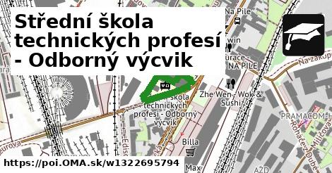 Střední škola technických profesí - Odborný výcvik