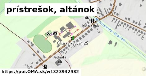 prístrešok, altánok