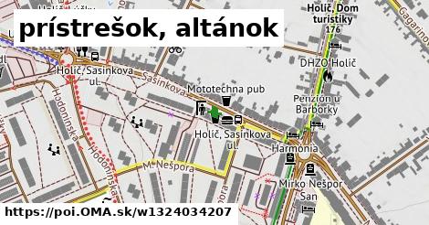 prístrešok, altánok