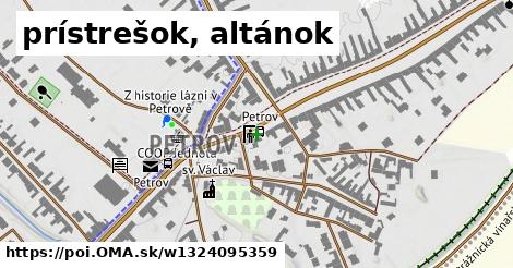 prístrešok, altánok