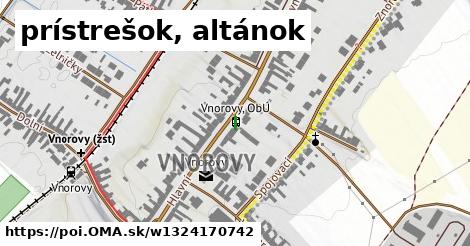 prístrešok, altánok