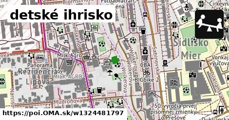 detské ihrisko