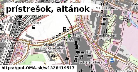 prístrešok, altánok