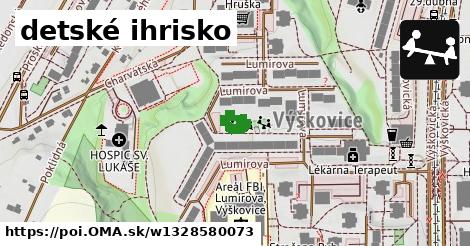 detské ihrisko