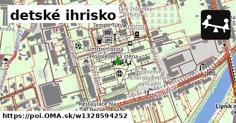 detské ihrisko