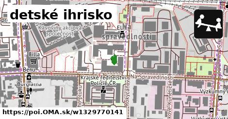 detské ihrisko