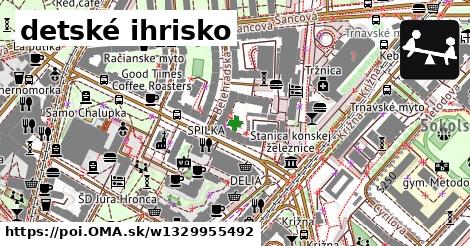 detské ihrisko