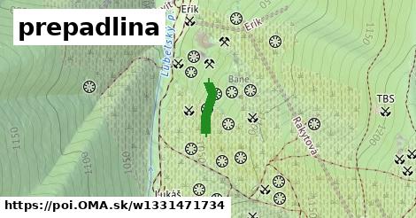 prepadlina