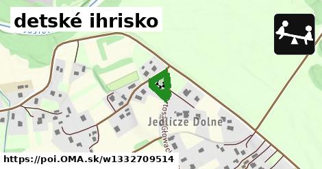 detské ihrisko