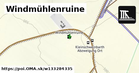 Windmühlenruine