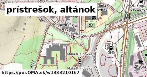 prístrešok, altánok